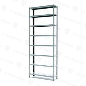 Стеллаж MS Hard 2500х1000х600, 8 полок